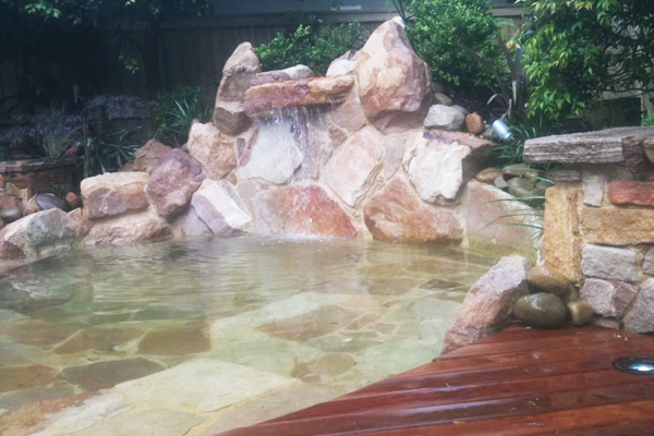 Water Feature Pond Waterfall Sydney